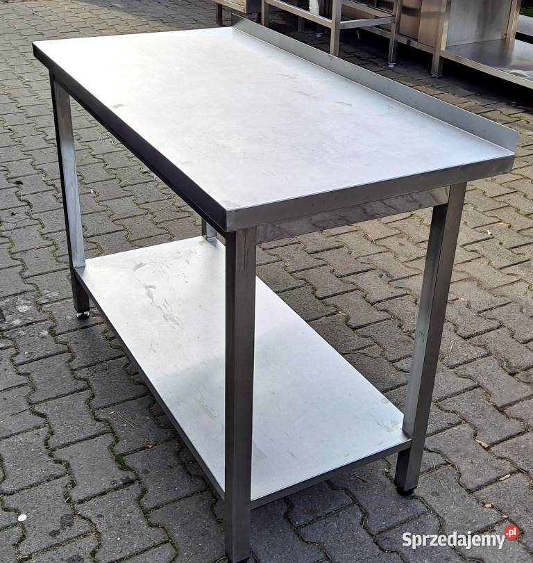 STÓŁ GASTRONOMICZNY Z PÓŁKĄ 1206085 M1252N