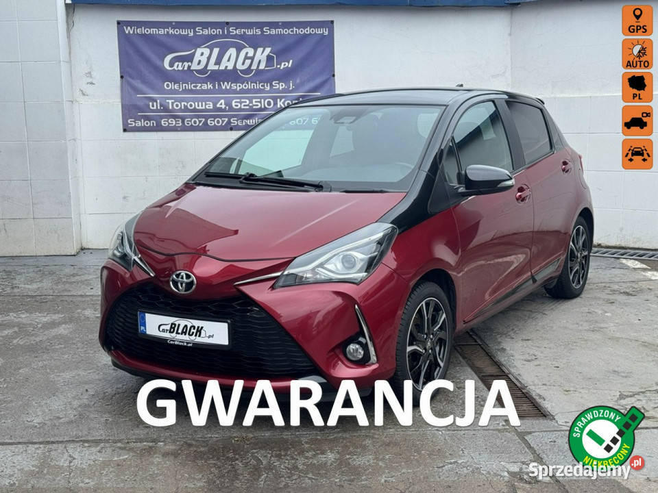 Toyota Yaris 15 SelectionSalon Polska elektryczne lusterka Konin