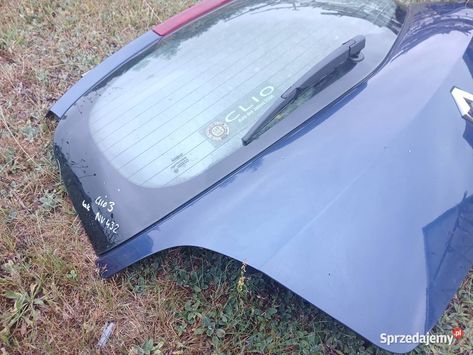Klapa tył tylna Bagażnika Renault Clio III 3 5D Radłów