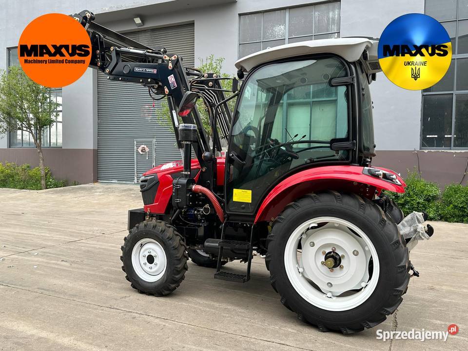 MAXUS 50 4x4 z ładowaczem czołowym Perkins BOSCH Aleksandrów Łódzki sprzedam