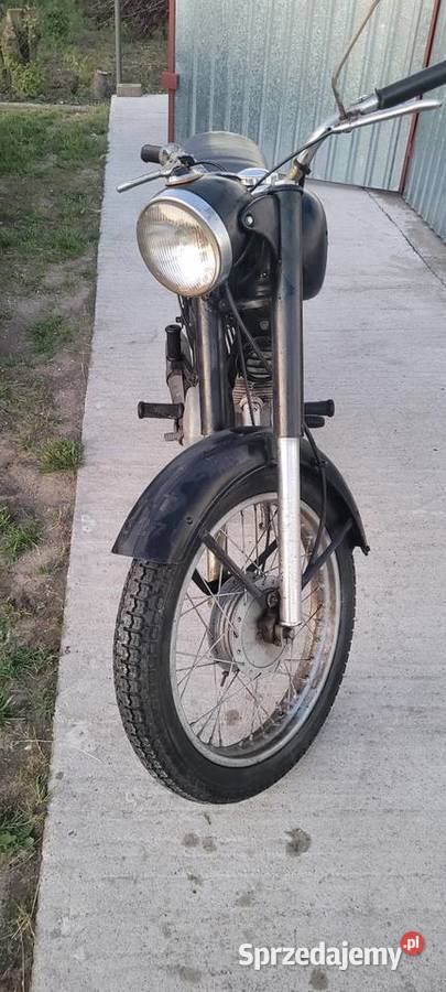Wsk 125 B1 zarejestrowana Rok produkcji 1968 Rypin