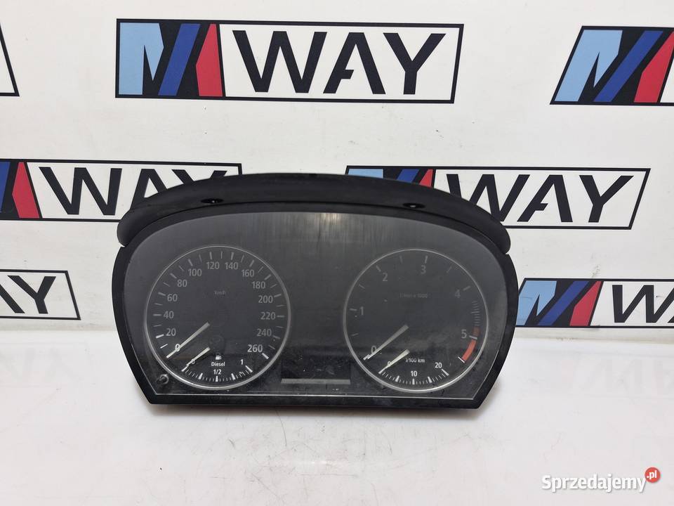 BMW E84 E90 E91 E92 E93 LICZNIK ZEGARY ORYGINAŁ