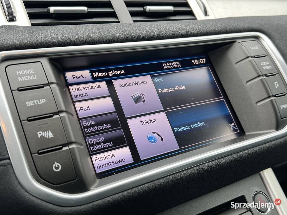 Land Rover Range Rover Evoque 2013 bluetooth Warszawa