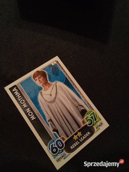 Karta Star wars force attax Mon Mothma Warszawa