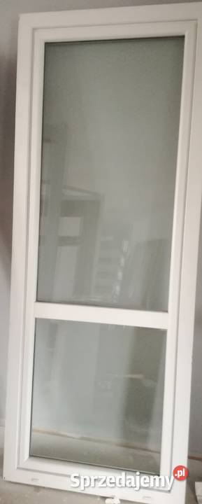 Okna PCV kolor białe Nowe powystawowe Okna ścienne Białystok