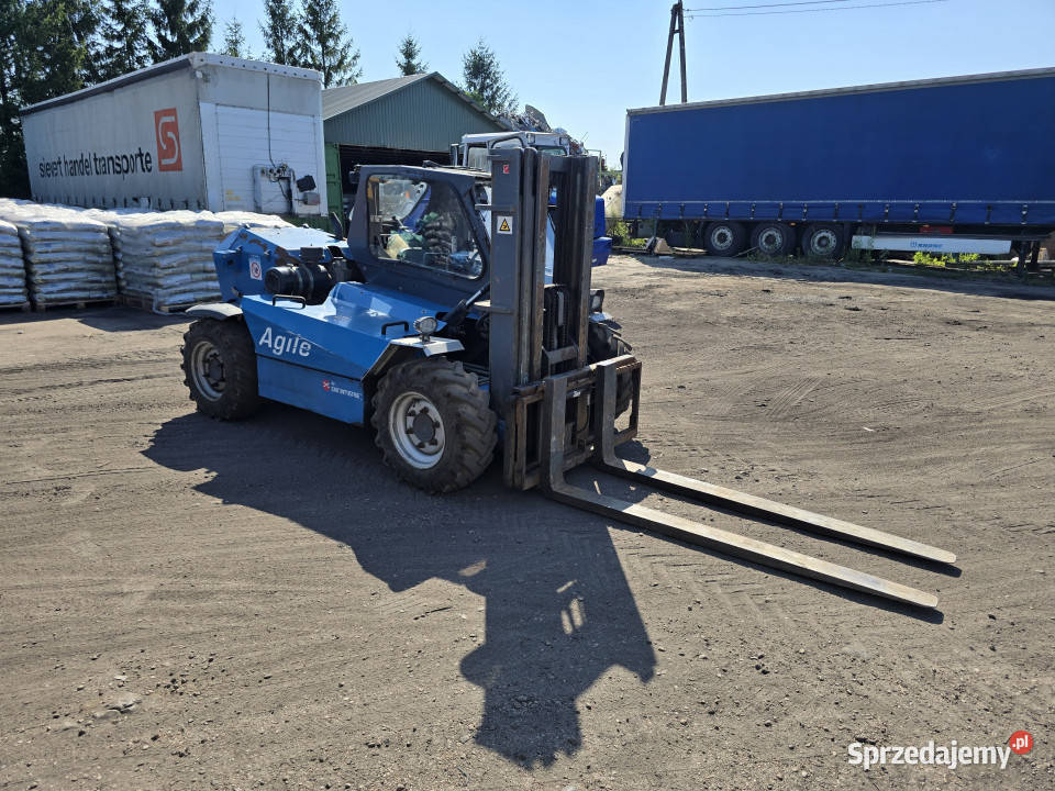 Terenowy wózek widłowy CMC AGILE 4x4 2015 r Kozły-Janowo