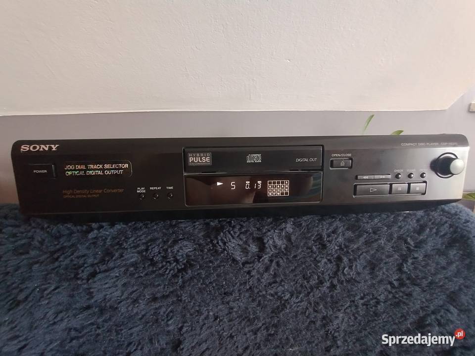 Odtwarzacz CD Sony cdp xe 210 Odtwarzacze CD i MD Trzebuska