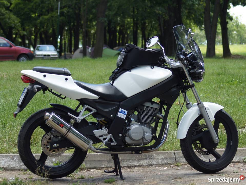 Daelim VJ125 Roadwin super stan dodatki linki elektryczny starter Nysa