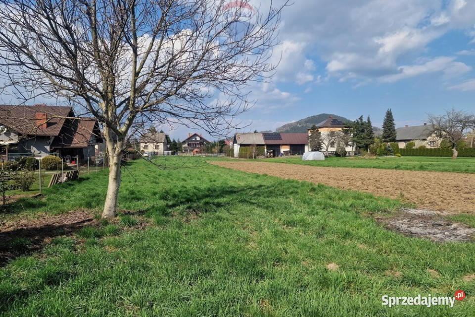 Działka budowlana w Wieprzu rzeki Soła budowlana Wieprz