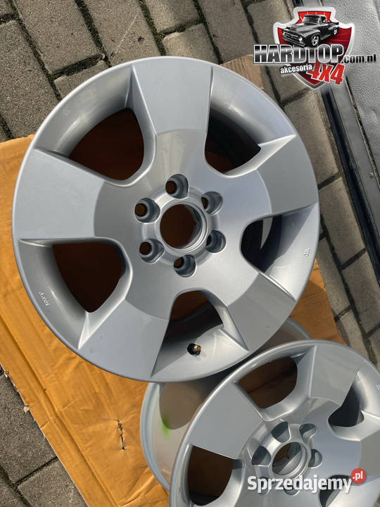 Felgi Komplet Nissan Navara 16 6x114x66 Nissan (oryginalne) Koła i felgi Pasłęk