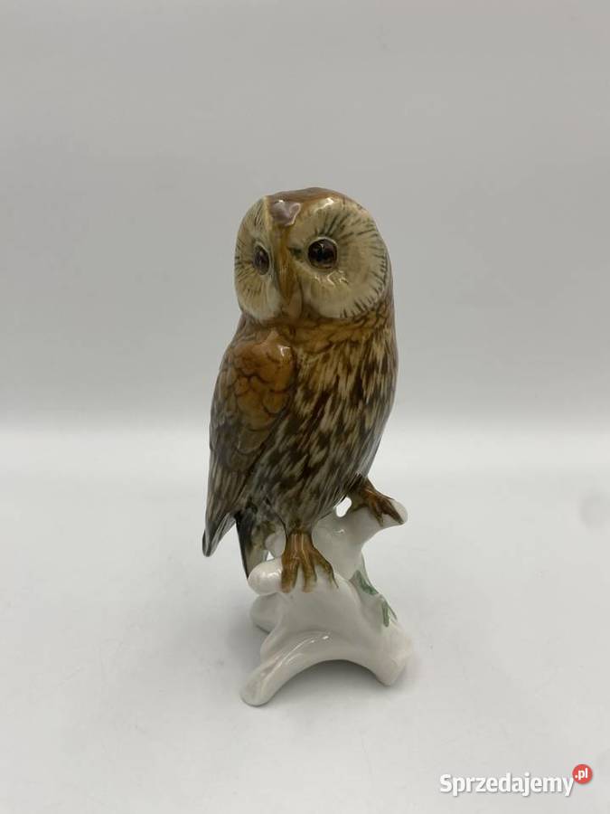 Porcelanowa figura Sowa Ens 15