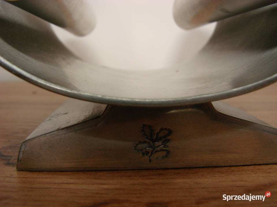 Sheffield Pewterstary cynowy stojak na serwetki Pruszcz Gdański