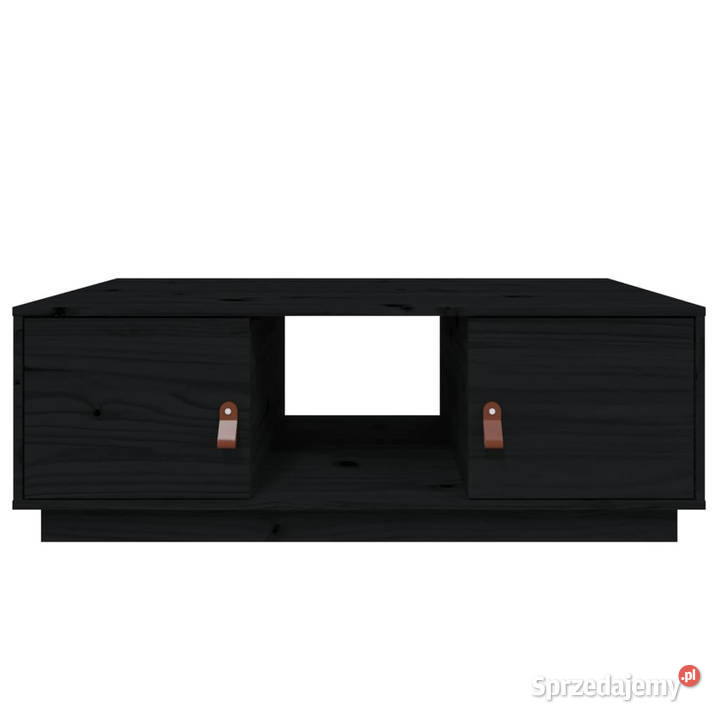 Stolik kawowy czarny 100x50x35 lite drewno mazowieckie Warszawa