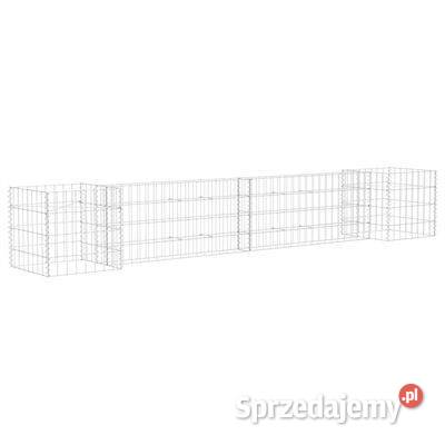 vidaXL Donica gabionowa w kształcie H drut Donice mazowieckie Warszawa sprzedam