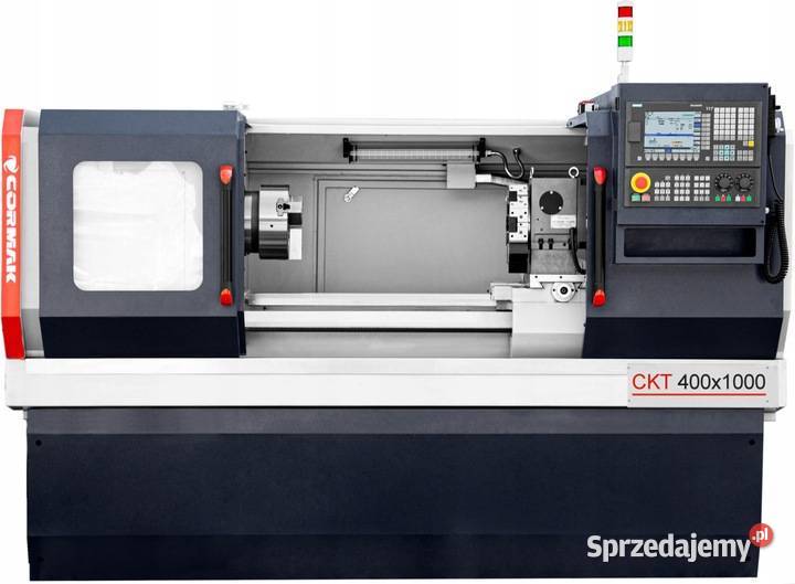 TOKARKA CNC DO METALU 400x1000 HYDRAULIKA