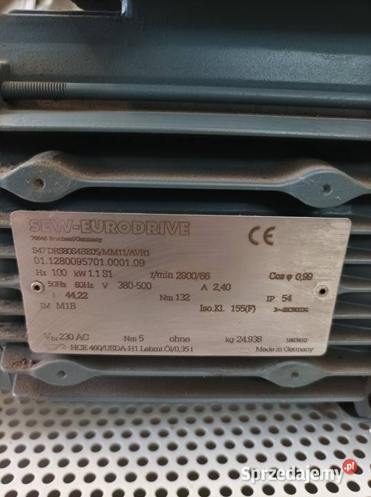 Motoreduktor SEWEurodrive S47 Produkcja dolnośląskie Lubań