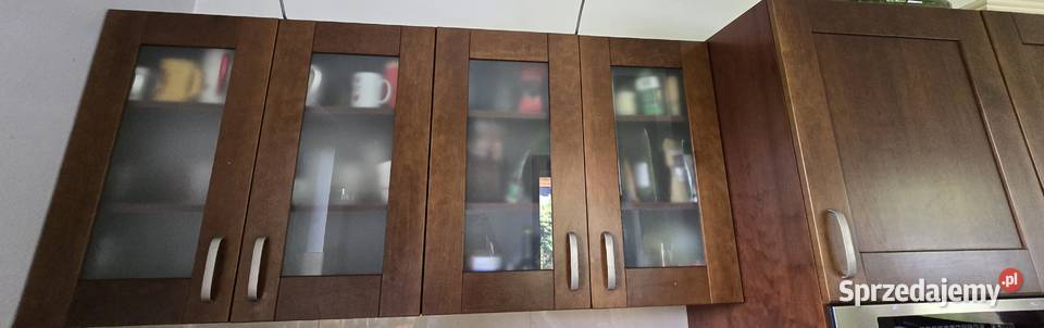 Sprzedam używaną kuchnię fronty drewniane dolnośląskie