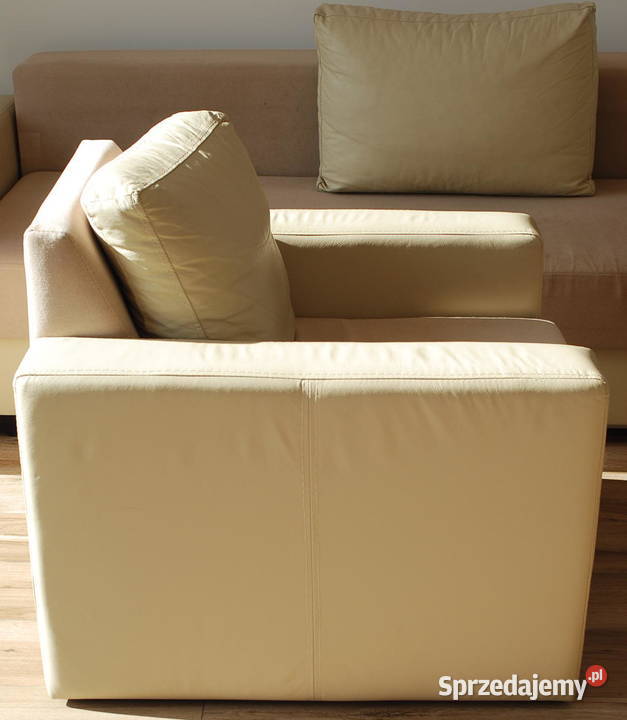 Skórzana sofa plus fotel Zabrze
