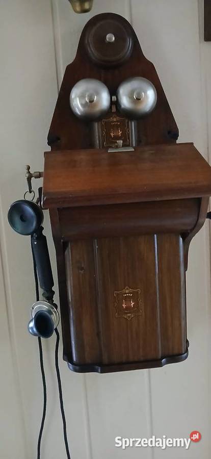 Zabytkowy telefon na ścianę Kraków