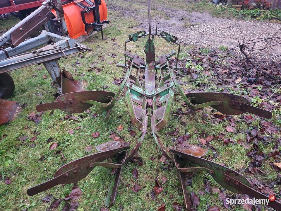 Pług obrotowy 2 skibowy Regent nieuszkodzony Raczki