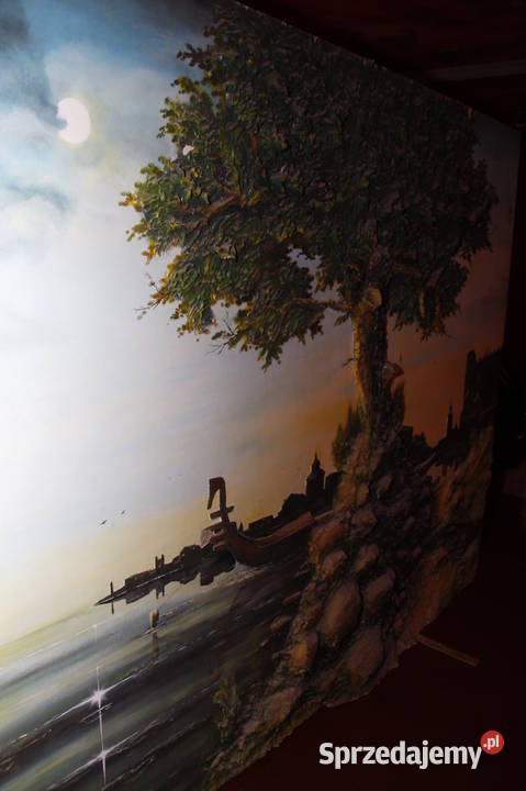 Obraz wykonany w technice 2D WENECJA Rzeszów sprzedam