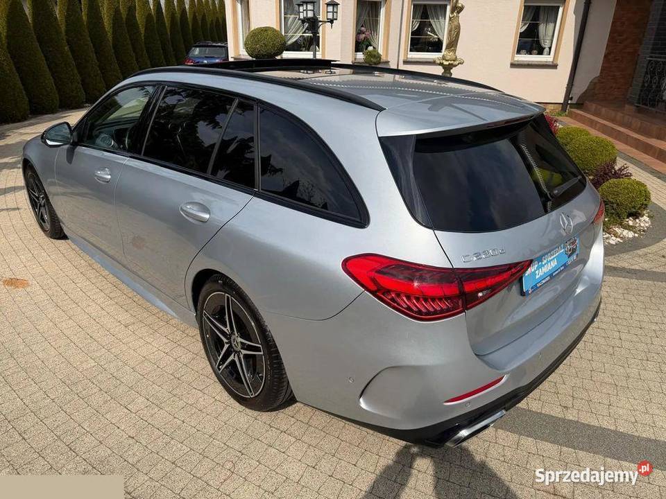 Mercedes Klasa C 220d 9GTRONIC AMG Line 2024r 1993cm3 Samochody osobowe wielkopolskie