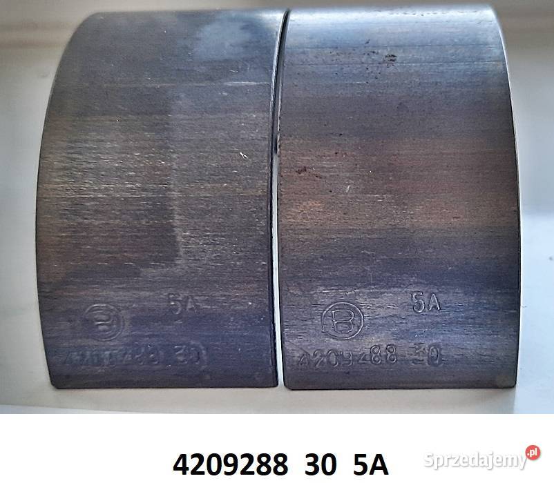 Panewki korbowodu 409288 30 5 A Fiat 125p FSO Ostrów Wielkopolski sprzedam