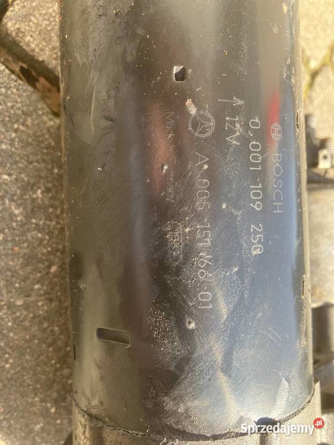 Uszkodzony rozrusznik Mercedes CLK W209 2003 śląskie sprzedam