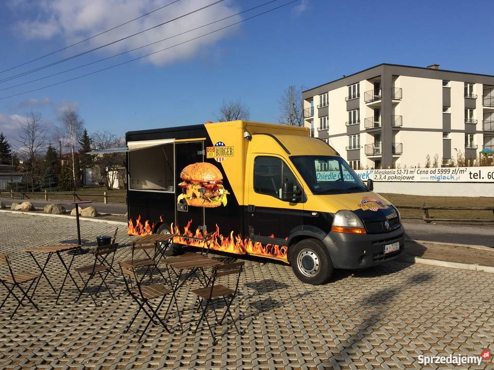 Samochód gastronomiczny Food Truck FoodTruck bus burger