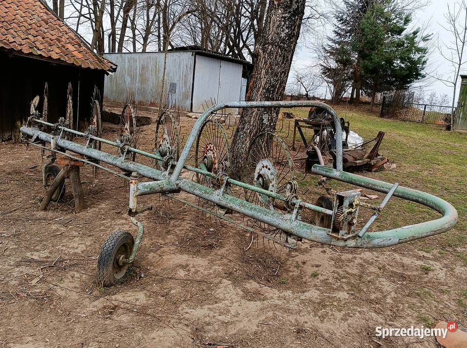 Zgrabiarka przewracarka 7 gwiazdowa do siana Rolnictwo warmińsko-mazurskie Lesiska