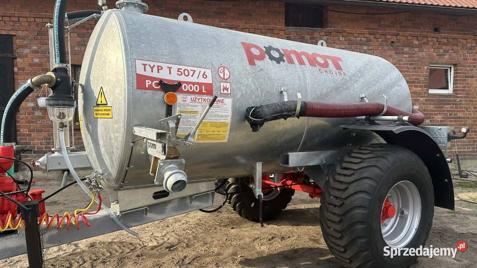 Beczkowóz Pomot 5 litrów Nie używany OKAZJA Sieroszewice