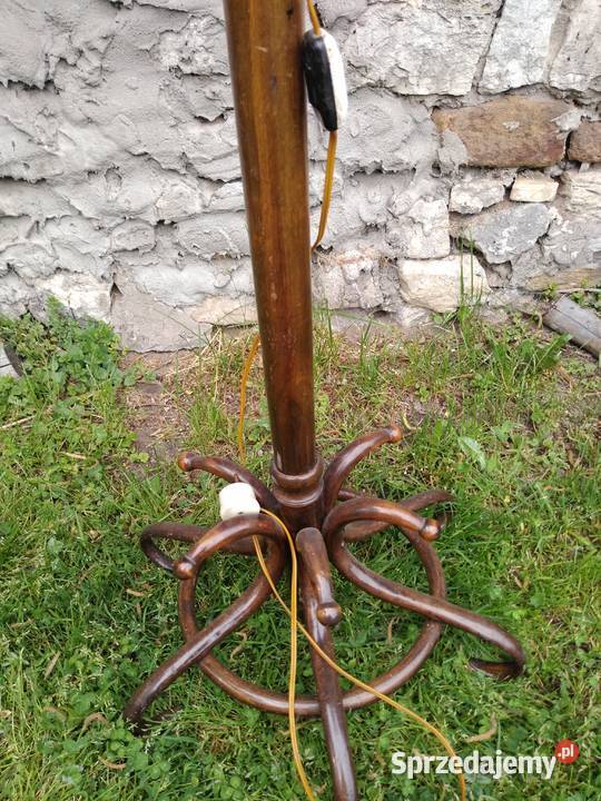 Stara lampa stojąca z wieszaka zabytek PRL Dąbrowa Górnicza sprzedam