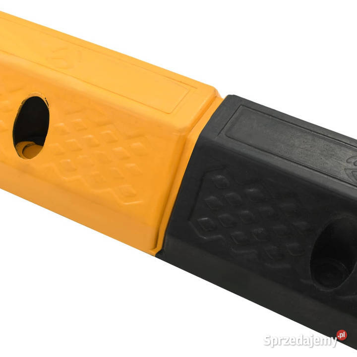 Progi parkingowe 2 gumowe 49 x 15 x 9 WM142838 Warszawa sprzedam