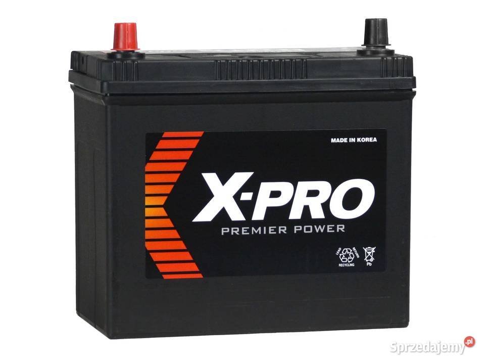 Akumulator XPRO 45Ah 430A EN Japan LewyPrawy Radom