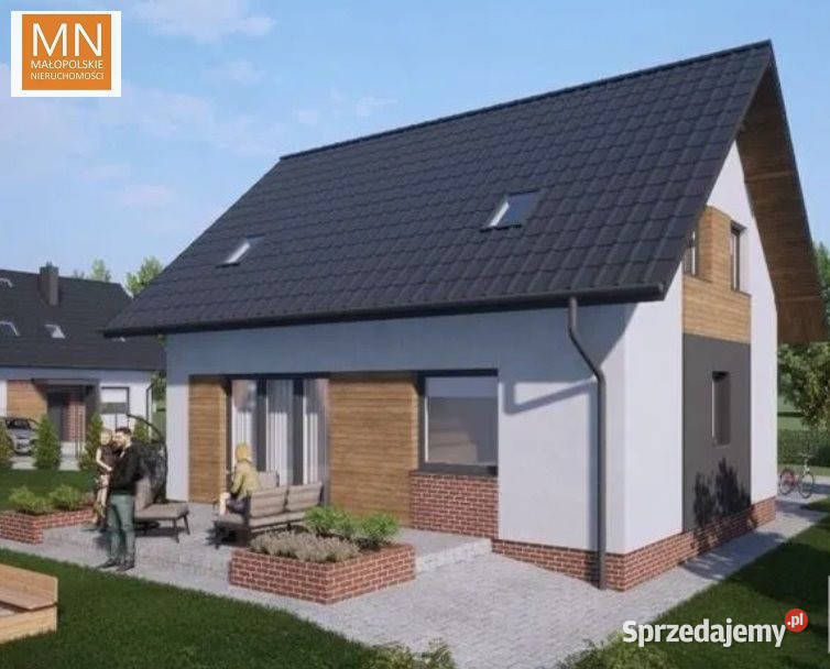 Dom wolnostojący Kocmyrzów 108m2 mieszkalny