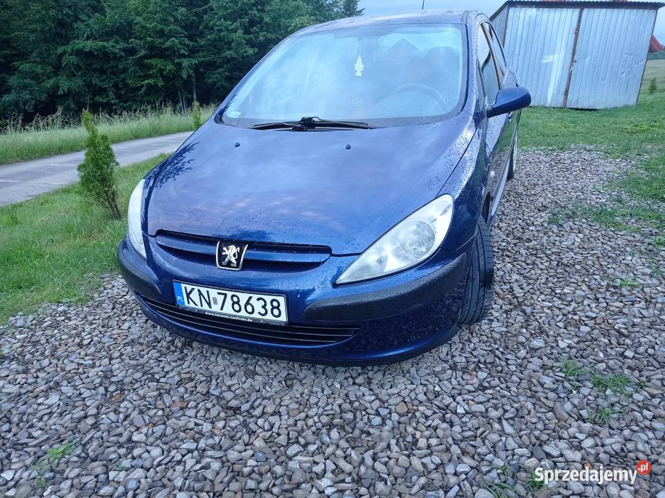 Peugeot 307 16 benzyna przebieg 171 klimatyzacja Kąclowa sprzedam