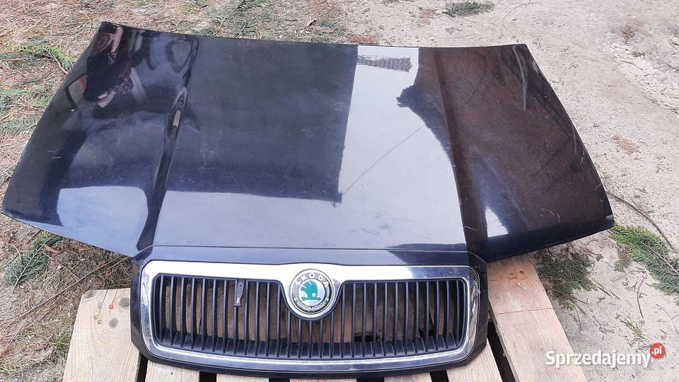 maska kompletna Skoda Fabia I czarna Dębno