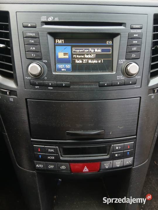 Radio nawigacja Subaru Outback IV 2013r Lift Sprzęt audio fabryczny Warszawa sprzedam