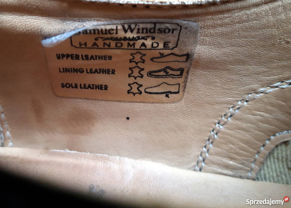 Buty skóra Samuel Windsor 445 Męskie Wałbrzych