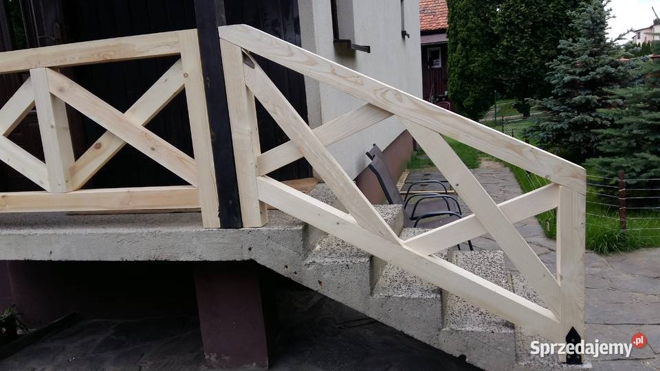 Balustrada Kopertowa Balustrada Drewniana Pozostałe Katowice