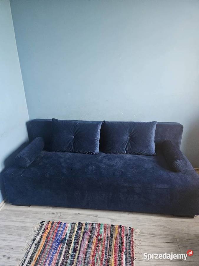 Sprzedam kanapę zamsz Meble mazowieckie Warszawa
