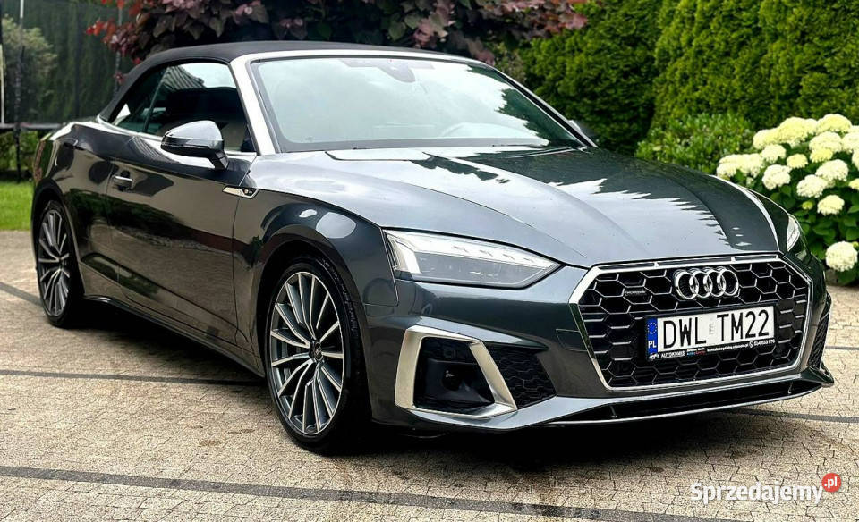 Audi A5 Cabrio Audi A5 Cabrio S line Quattro 20 1998cm3 Wrocław