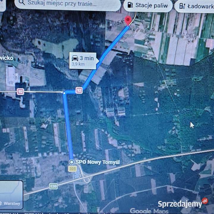 Wydzierżawię Działkę Usługowo Handlowa 2528m2 Nowy Tomyśl