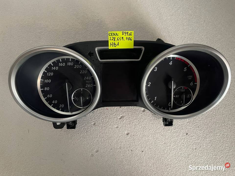 LICZNIK ZEGARY MERCEDES BENZ W203 W204 W169 W245 mazowieckie
