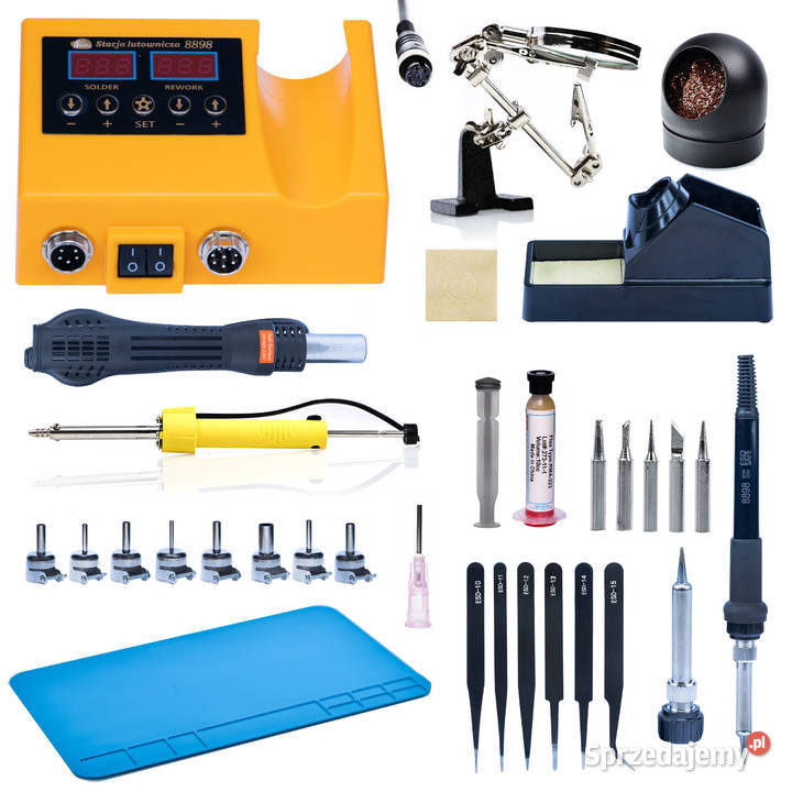 Stacja Lutownicza 2w1 OH660 660W HotAir Grot Ludźmierz