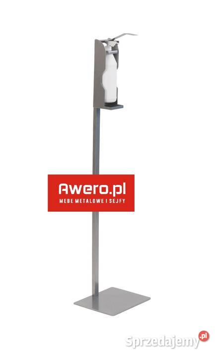 Stojak do dezynfekcji rąk idealny do sklepów i łódzkie Łódź