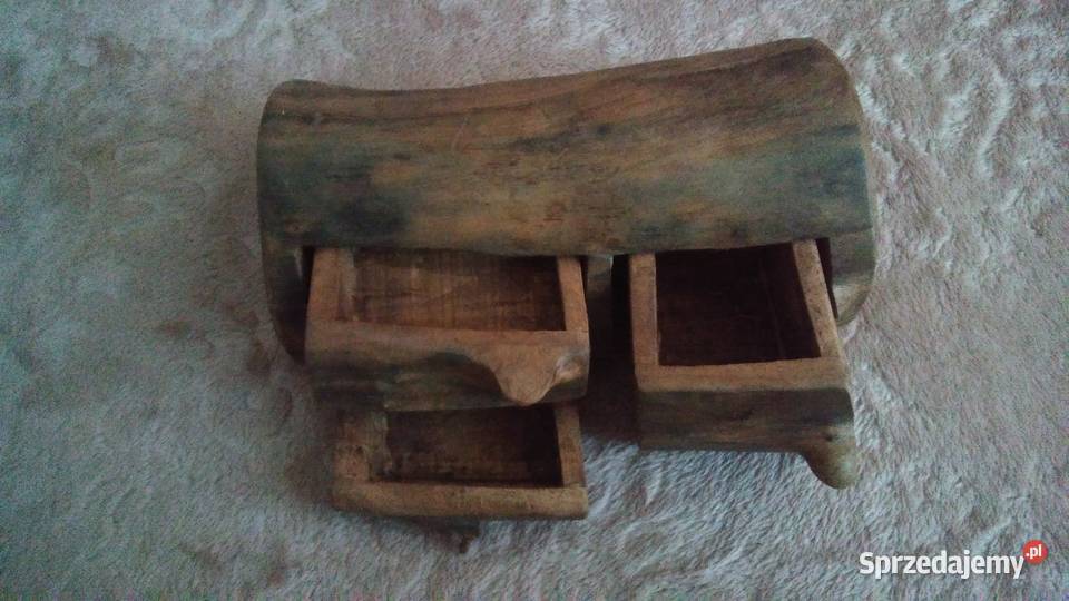 Drewniana szkatułka Warszawa sprzedam