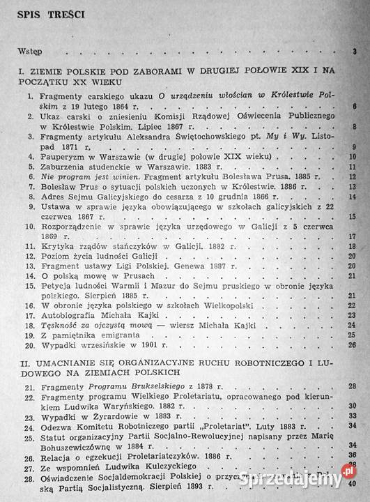 Z dziejów Polski 18641939 Marek Borucki Pozostałe Chełm