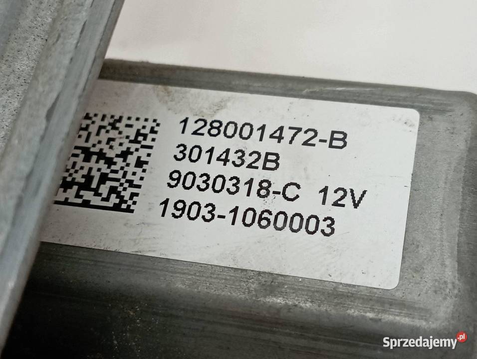 MECHANIZM SZYBY LEWY TYŁ 827217782R Dacia Lodgy