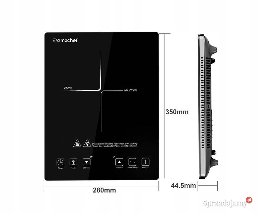 Kuchenka przenośna Amzchef SK20CB16T Pozostałe